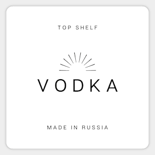 Top Shelf: Vodka Magnet